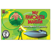 My Favorite Martian Uncle Martin and Spaceship Model Kit
