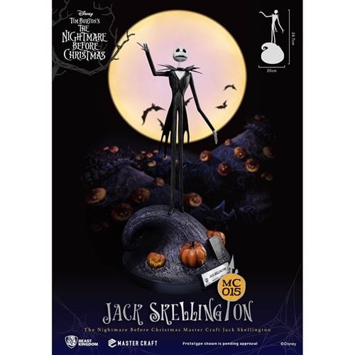 Nightmare Before Christmas Jack Skellington MC-015 Statue - Previews Exclusive