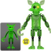 Five Night's at Freddy's Radioactive Foxy Action Figure