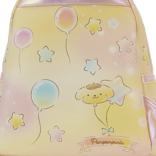 Sanrio Pompompurin Carnival Glow-in-the-Dark Mini-Backpack