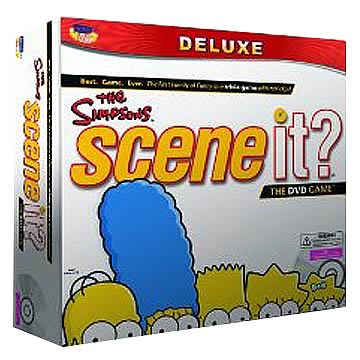 Simpsons Deluxe Scene It? Game