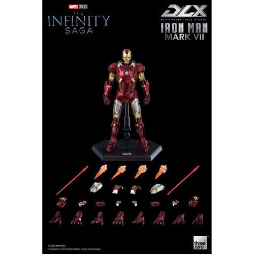 Marvel Studios: The Infinity Saga Iron Man Mark 7 DLX Action Figure