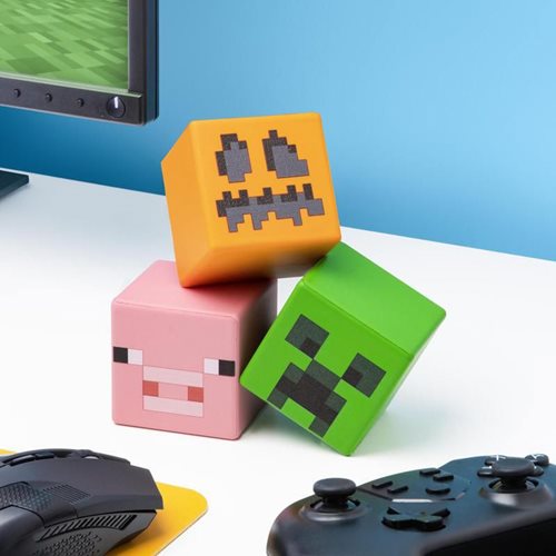 Minecraft Stress Blocks Display Case of 12