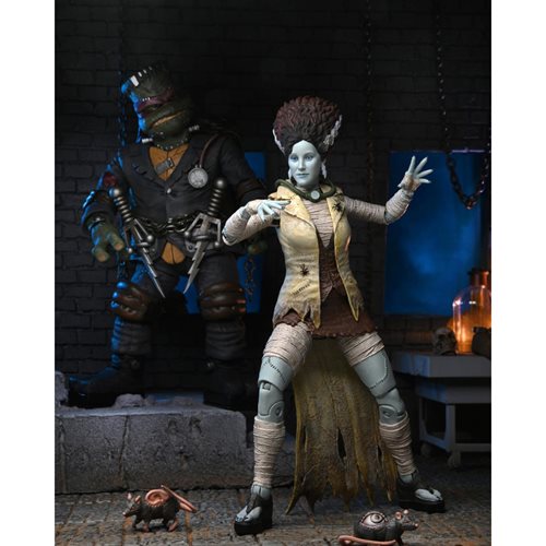 Universal Monsters x Teenage Mutant Ninja Turtles Ultimate April O'Neil as The Bride 7-Inch Scale Action Figure