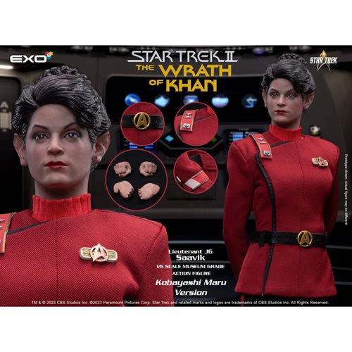 Star Trek: The Wrath of Khan Lieutenant Saavik Kobayashi Maru Edition 1:6 Scale Action Figure