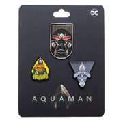 Aquaman Lapel Pin Set
