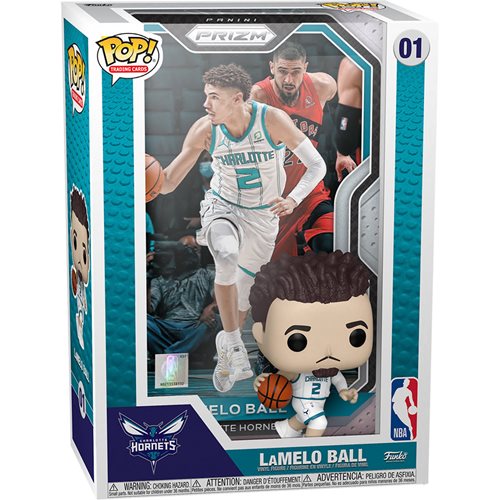 NBA LaMelo Ball Pop! Trading Card Figure with Case