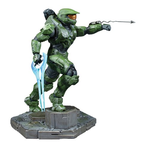 Halo Infinite: Master Chief With Grappleshot 10-Inch Statue