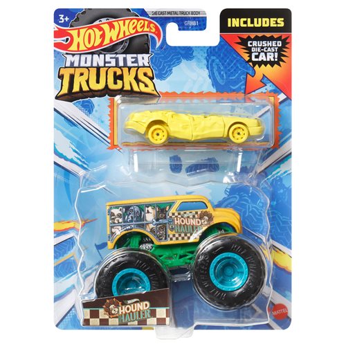 Hot Wheels Monster Trucks Vehicle 2023 Mix 2 2-Pack Case of 8