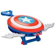 Marvel Mech Strike Mechasaurs Nerf Captain America Redwing Blaster