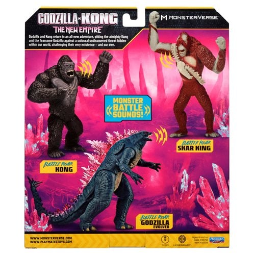 Godzilla x Kong: The New Empire Movie Deluxe Titan 7-Inch Action Figure Case of 4