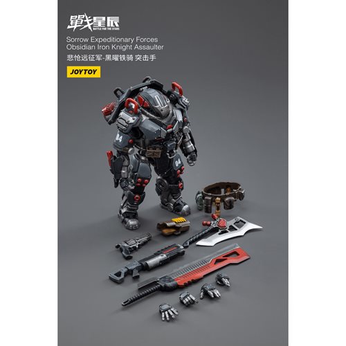 Joy Toy Sorrow Expeditionary Forces Obsidian Iron Knight Assaulter 1:18 Scale Action Figure