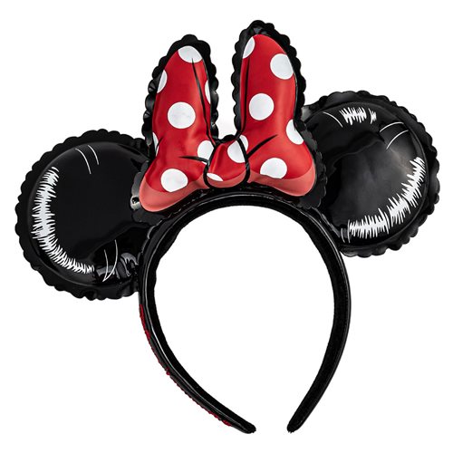 Minnie Mouse Balloons Ears with Bow Headband