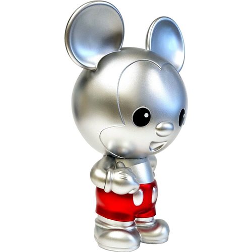 Disney 100 Mickey Mouse Silver PVC Figural Bank