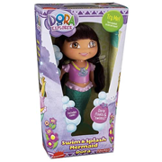 Dora the Explorer Swim & Splash Mermaid Dora Doll
