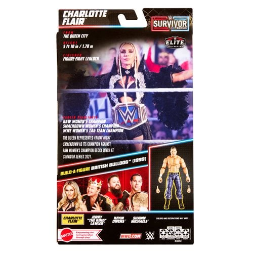 WWE Survivor Series Charlotte Flair Elite Action Figure - Exclusive