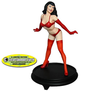 Bettie Page Red Lingerie 6-Inch Statue - EE Exclusive