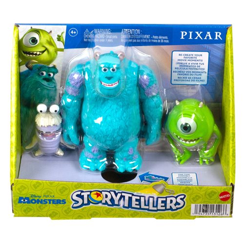 Monsters Inc. Storytellers Action Figure 3-Pack