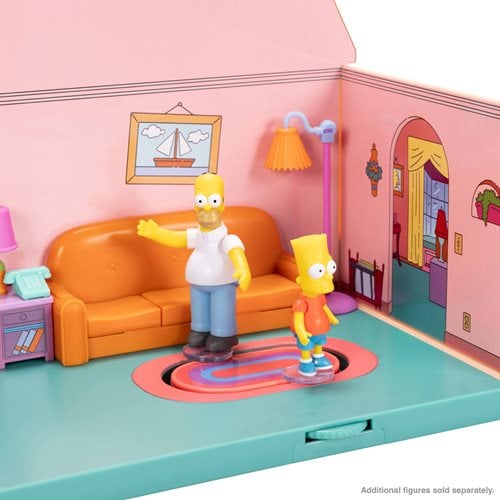 The Simpsons House Living Room Diorama Playset