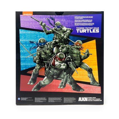 Teenage Mutant Ninja Turtles BST AXN Turtles IDW Comic Black and White 5-Inch Action Figure 4-Pack -