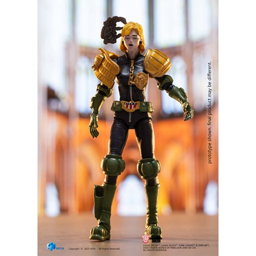Judge Dredd Judge Anderson Hall of Heroes Exquisite Mini 1:18 Scale Action Figure - Previews Exclusi