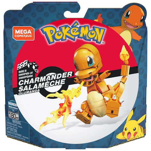 Pokemon Mega Construx Charmander Medium Figure