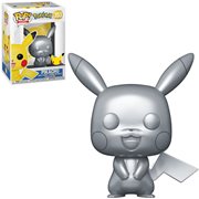 Pokemon Pikachu Metallic Silver Funko Pop! Vinyl Figure #353