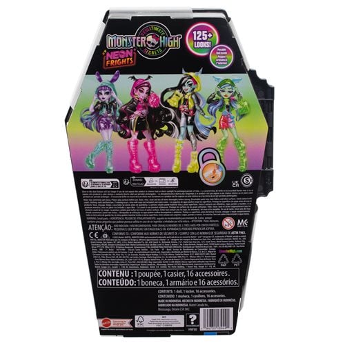 Monster High Skulltimate Secrets Neon Frights Toralei Doll