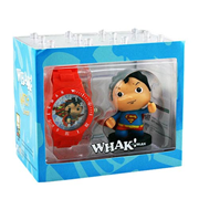 Superman DC Comics Little Mates Whak! Watch and Mini-Figure Set