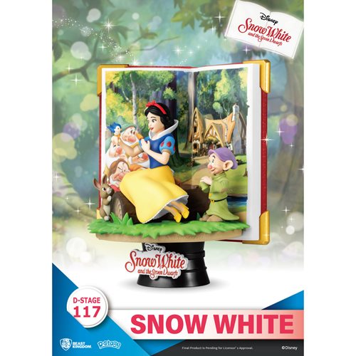 Snow White and the Seven Dwarfs Disney Story Book Series Snow White D-Stage DS-117 6-Inch Statue