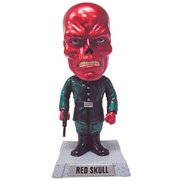 SDCC Captain America Movie Red Skull Metallic Bobble Head