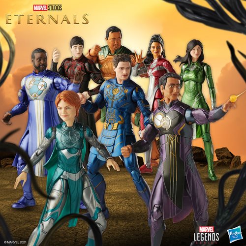 Eternals Marvel Legends 6-Inch Action Figures Wave 1 Case of 8 - Gilgamesh Series