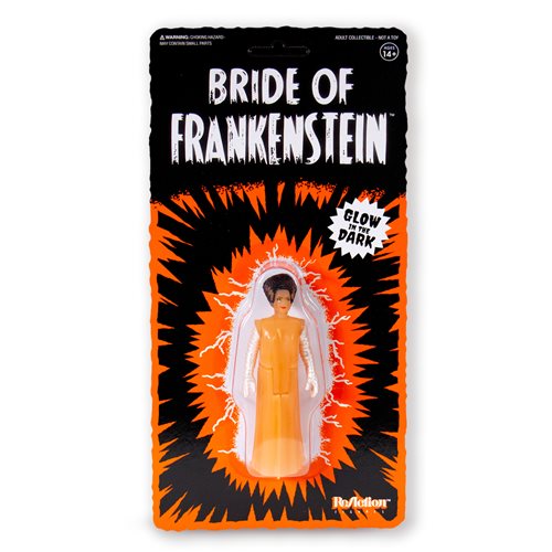 Universal Monsters Bride of Frankenstein Glow in the Dark ReAction Figure - NYCC 2019 Exclusive