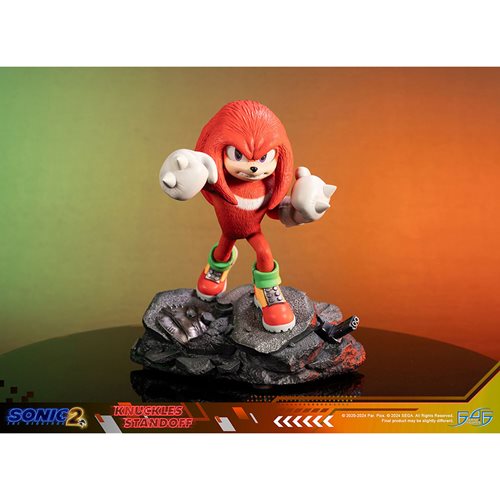 Sonic the Hedgehog 2 Knuckles Standoff Statue