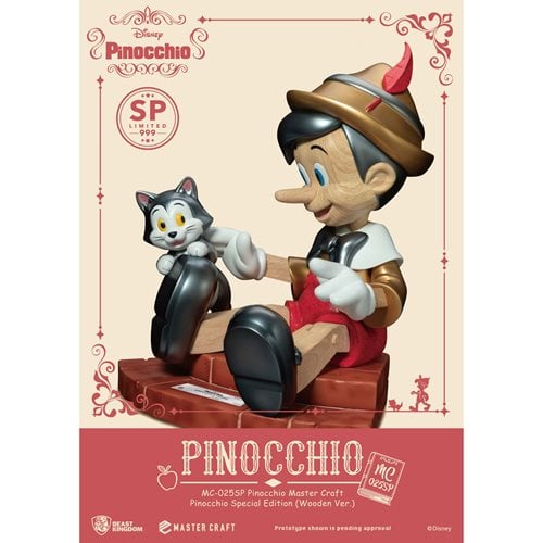 Pinocchio Special Edition Wooden Version MC-025SP Master Craft Statue