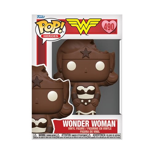 Wonder Woman Valentines Chocolate Deco Funko Pop! Vinyl Figure