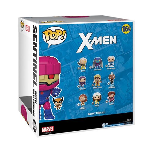 X-Men Sentinel with Wolverine Jumbo 10-Inch Funko Pop! Vinyl Figure #1054 - Previews Exclusive