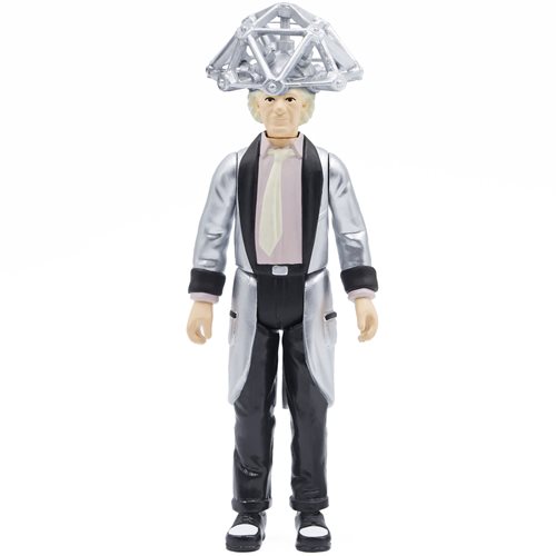 Back to the Future Doc Brown 1950s 3 3/4-Inch ReAction Figure