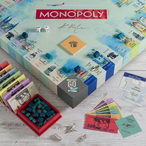 Monopoly California Dreaming Second Edition by Kathleen Keifer Game