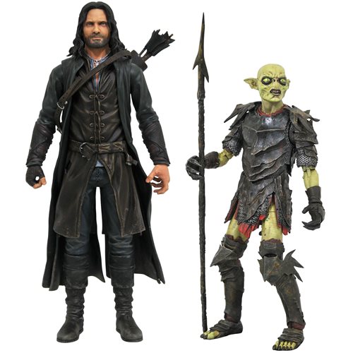 Lord of the Rings Series 3 Deluxe Action Figure Set of 2