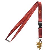 Game of Thrones House Lannister Lanyard
