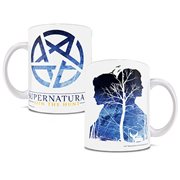 Supernatural Pentagram 11 oz. White Ceramic Mug