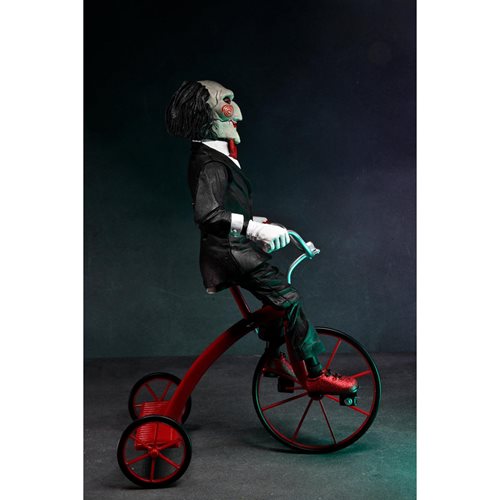 Saw Billy the Puppet & Tricycle 12-Inch Talking Figure, Not Mint