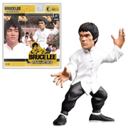 Bruce Lee Fanatiks Wave 4 Kung Fu Pose White Suit Special Edition Action Figure