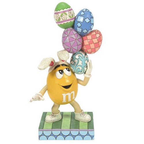 M&M's Easter Yellow with Eggs by Jim Shore Statue