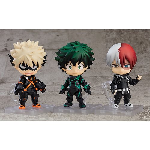 My Hero Academia The Movie: World Heroes' Mission Shoto Todoroki Stealth Suit Ver. Nendoroid Action