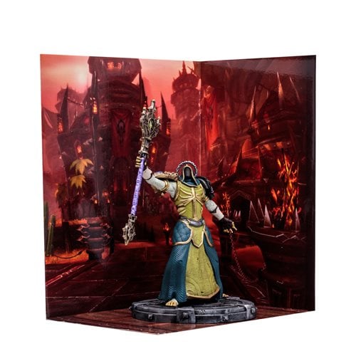 World of Warcraft Wave 1 Undead Priest Warlock Common 1:12 Scale Posed Figure