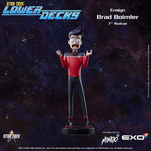 Star Trek: Lower Decks Ensign Brad Boimler 7-Inch Statue