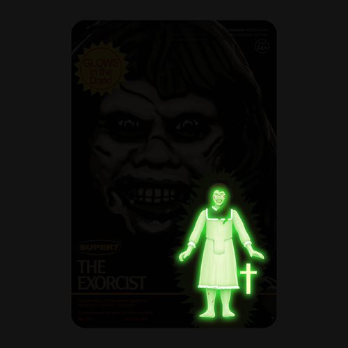 The Exorcist Regan (Monster Glow) 3 3/4-Inch ReAction Figure