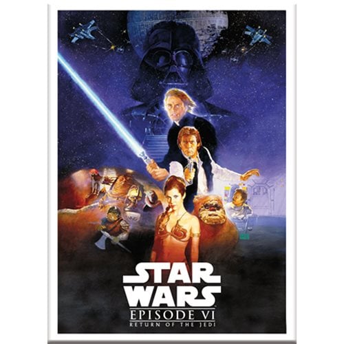 Star Wars: Return of the Jedi Movie Poster Flat Magnet